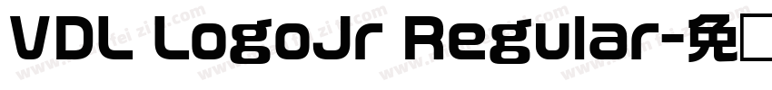 VDL LogoJr Regular字体转换